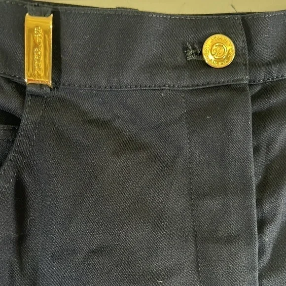 ST. JOHN  size 8 black Pants straight leg classic designer ankle length … - Picture 3 of 6